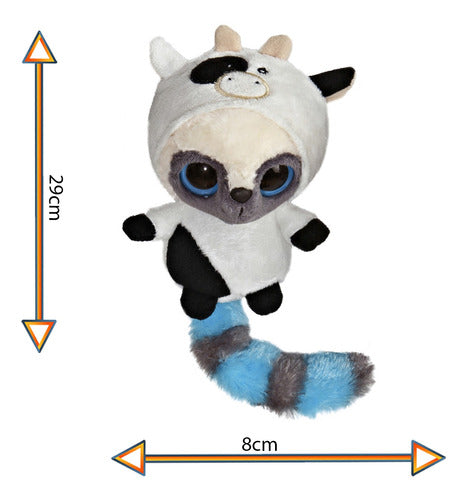 Peluche Lemur Yoohoo&friends Aurora Suave Tierno Calidad Ax® 5