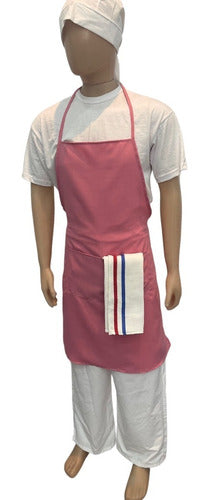 Gastronomic Kitchen Apron with Pocket, Stain-Resistant 30
