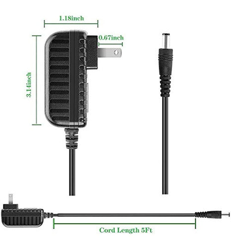 Adaptador De Cargador De Fuente De Alimentación Universal De 2