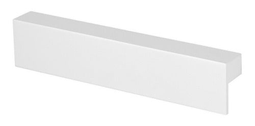 Häfele Aluminum Straight Anodized Silver Handle 128mm Drawer Pull 0