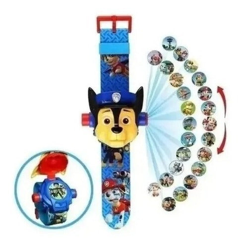 Paw Patrol Watch (Chase) Children's Projector with 24 Images 0