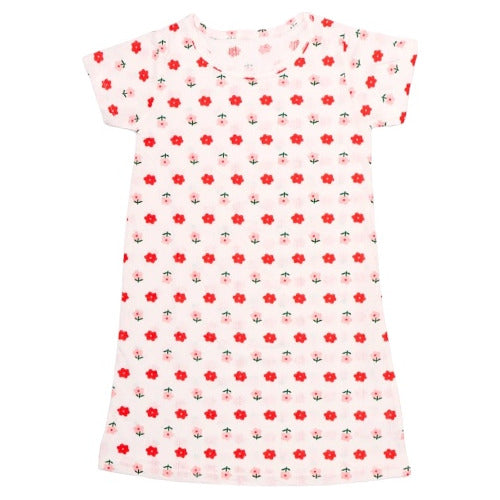 A&V Girl's Short Sleeve Nightgown 1