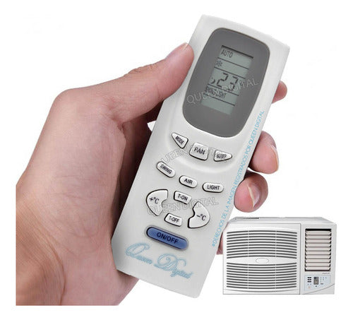 Philco Sanyo Noblex Window Air Conditioner Remote Control 0