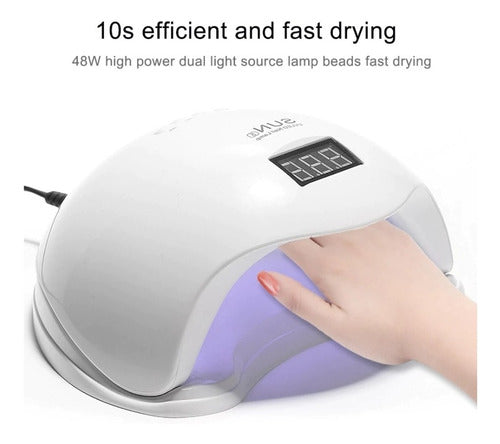 SUN 5 48W Professional UV LED Nail Dryer Lamp 2