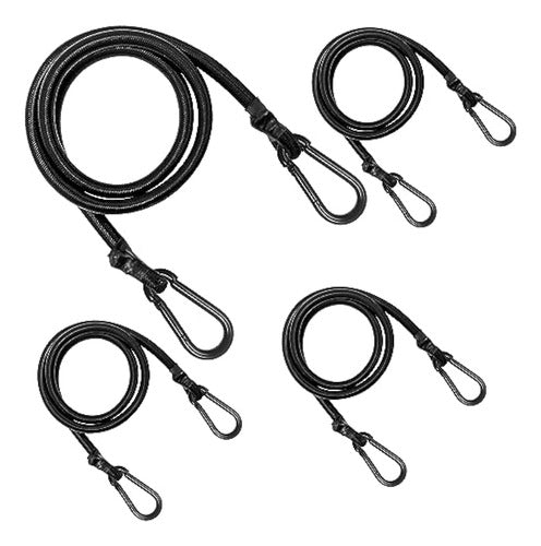 ANIASOM Elastic Cords With Hooks 0