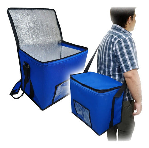 Thermal Delivery or Camping Bag, Adjustable Strap, Foldable 5