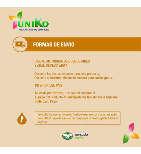 Uniko Combo Para Lavavajillas Maquina Automatica 6