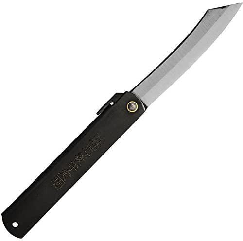 Higonokami Knife - SK Steel 120mm Black 1