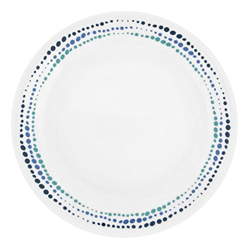 Corelle Livingware Ocean Blues 8.5  Plato De Almuerzo (juego 0