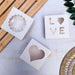 Set of 5 Heart-Shaped Treat Gift Boxes with Visor - 12x12x5 cm 7