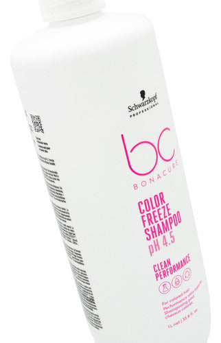 Schwarzkopf Professional Color Freeze Shampoo Sin Sulfatos 1L 3C 3