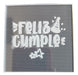 Acrylic Texturizer Stamp Happy Birthday Hat with Stars 0