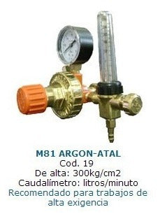 M81 Argon Regulator with Flowmeter 0