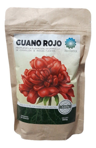 Fertilizante Guano Rojo Bioterra 500g 0