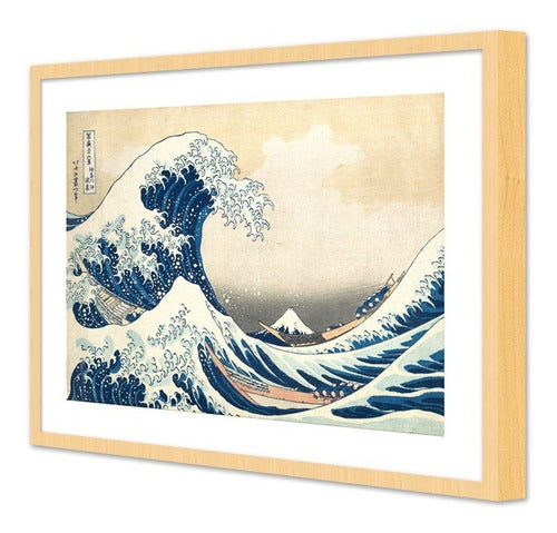 Cuadro The Great Wave off Kanagawa by Hokusai 40x30 cm MyC Quality 1