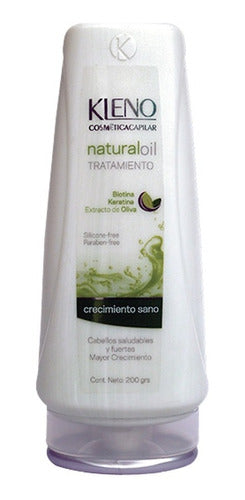 Shampoo + Mascara Kleno Natural Oil Anti Breakage Sulfate-Free 4