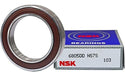 Nsk Ruleman 6805 Dd/ 6805 2rs 25x37x7mm Doble Sello 10000rpm 1