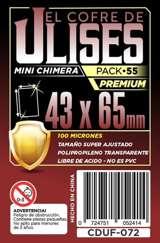 El Cofre de Ulises Protectores 43x65mm Mini Chim (100 Micr) Cofre De Ulises X55 0