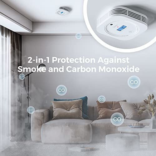 Aegislink Detector de Humo y Monóxido de Carbono A Batería 1