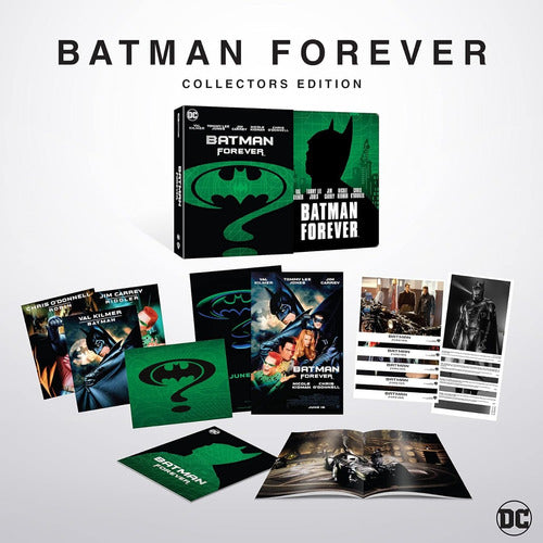 4k Uhd + Blu-ray Batman Forever Ultimate Collector Steelbook 1