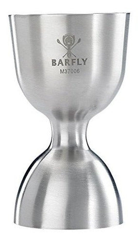 Barfly M37006 Bell Jigger 1 Oz X 2 Oz De Acero Inoxidable 0