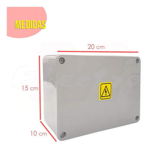 Conextube Aluminum Waterproof Box 150x200x100 3