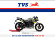 Pastilla De Freno Delantera Tvs 160 200 200 Fi 3