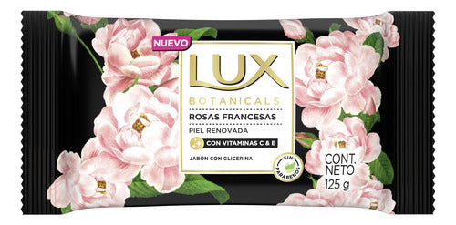 Pack Jabón Glicerina Barra Lux Botanicals Rosas 125 Gr 1