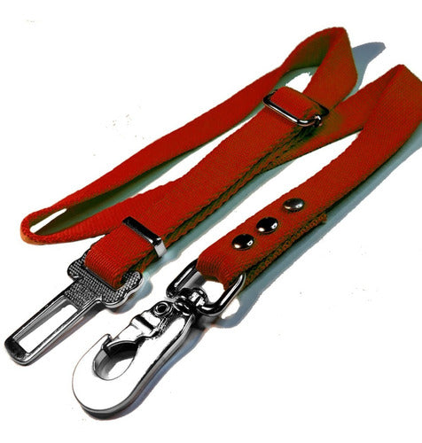 De Perros Con Onda Adjustable Large Dog Car Safety Belt 0