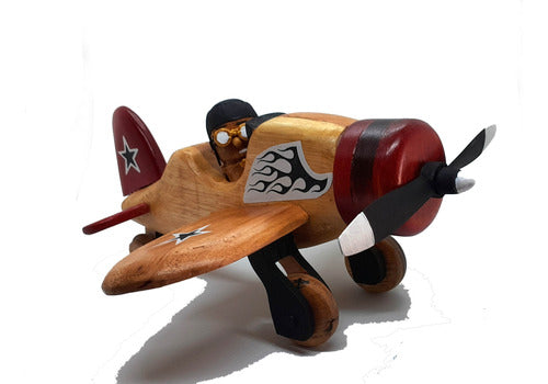 Wooden Glow Plane Scale Model Aircraft 1