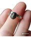 Corao Adjustable Natural Pyrite Ring 4