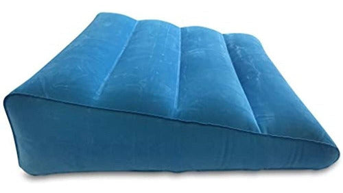 Almohada De Cuña Inflable Y Portátil Comfort Axis Con Superf 0