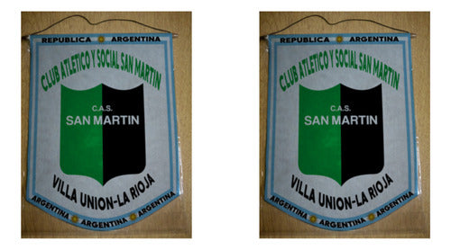 Small Pennant 13cm San Martin Villa Union La Rioja 0