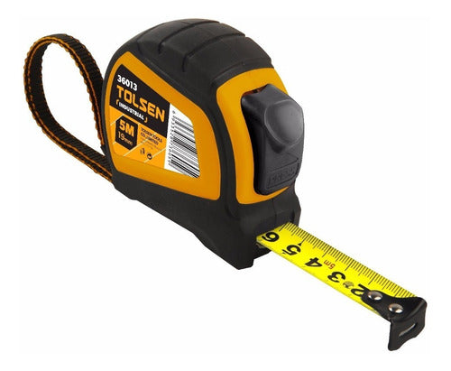 Tolsen Industrial Tape Measure Automatic Lock ABS 8m 36015 0