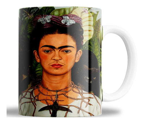 Perito Sublimacion Taza De Ceramica-Arte-Frida Khalo 0