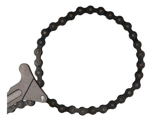 Universal Oil Filter Chain Type Wrench with Reinforced Handle 1
