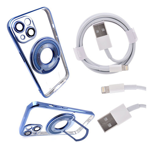 Protective Case + Charger Cable for iPhone 13 with Magsafe 2