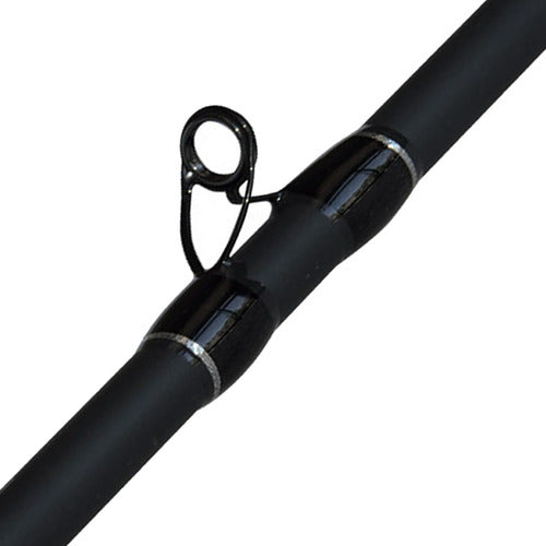 Silstar Blackout 7'11 Baitcast Fishing Rod 2 Sections 14-25 Lb Carbon HTC3 1