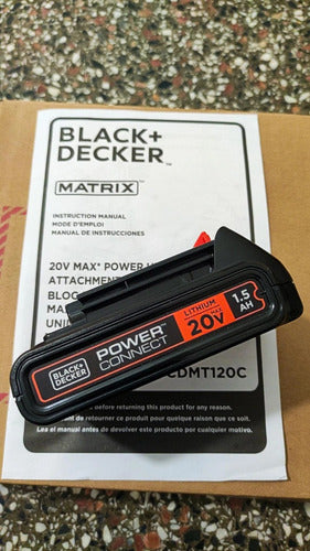 Black Decker Matrix Battery 0