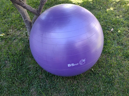 BS Fit Pelota Esferodinamia De 85 Cm + Inflador Fit Gym Ball Pilate 3