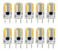 10pcs G8 Bi-pin T5 64 3014 Smd Luz De Silicona Regulable Bom 0