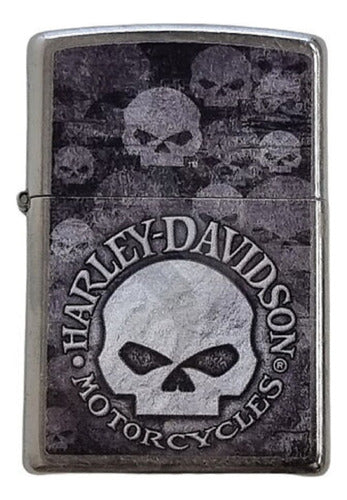 Encendedor Zippo Modelo 29503 Harley Davidson Garantia 12cts 0