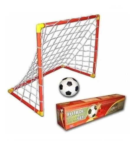 Fire Sport Kids Football Goal with Included Ball 2