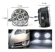 Kit 2 Faros 9 Leds Luz Auxiliar Reflector Accesorio Moto 1