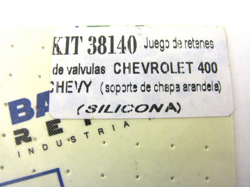 Baztarrica Chevrolet 400 Chevy C10 194 230 250 - Kit Retenes De Válvulas 5