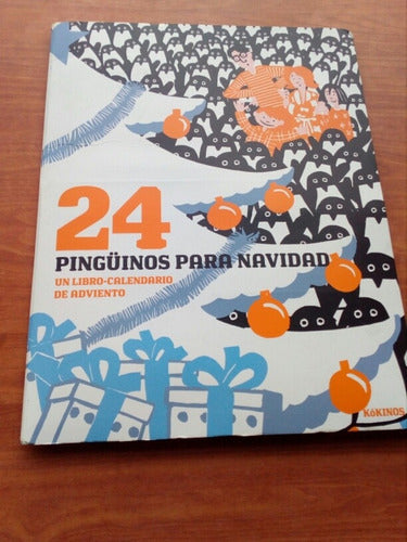 Libro 24 Pinguinos Para Navidad Carpeta 3 D 0