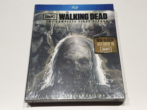 The Walking Dead Blu Ray Season 1 Original Digipack Nueva Import 0