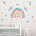 VinilosYa Rainbow Watercolor Decorative Vinyl for Kids 6