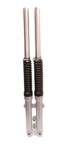 Baccio Classic F FX Suspension Front Fork Set for CG125 Disc 0