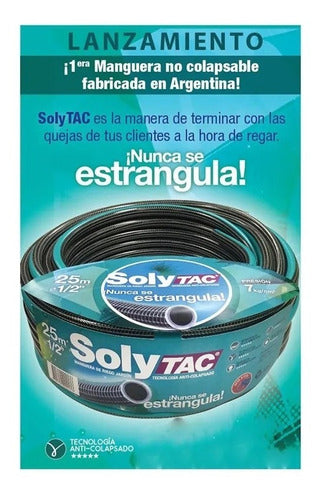 Solytac 1 Inch x 25m Reinforced Anticollapse Irrigation Hose 2